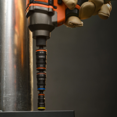 7-in-1 Impact Rated Flip Socket Set with Ratcheting Handle