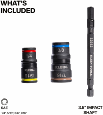 5-in-1 Impact Rated Flip Socket Set
