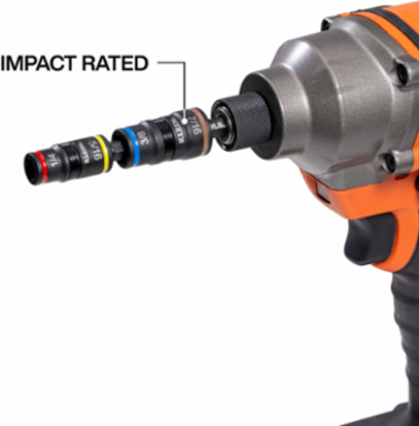 5-in-1 Impact Rated Flip Socket Set