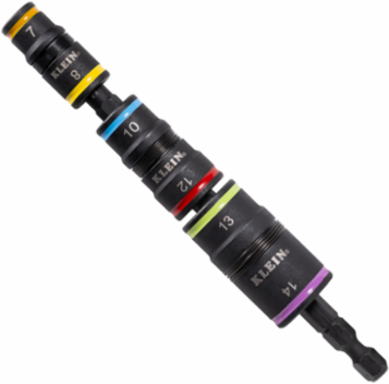 6-in-1 Impact Rated Flip Socket Set, Metric