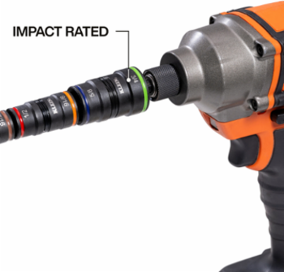 9-in-1 Impact Rated Flip Socket Set