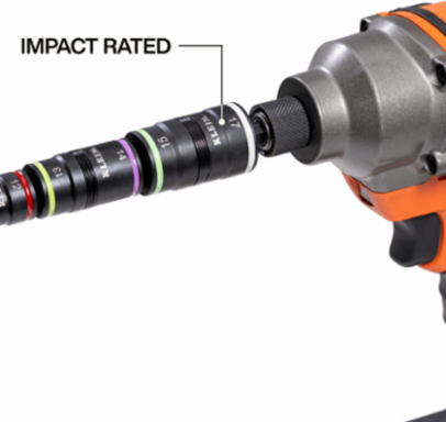 8-in-1 Metric Impact-Rated Flip Socket Set