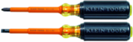 2-Piece 1000V Insulated Screwdriver Set, High-Dielectric Plastic Handles