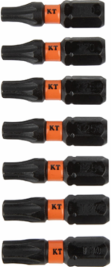 ProFlex Impact Driver Bit Set, 40-Piece with S2 Tool Steel, 3-Inch Bit Holder