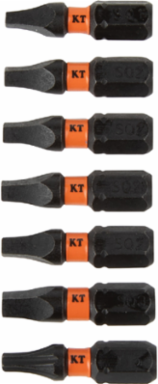 ProFlex Impact Driver Bit Set, 40-Piece with S2 Tool Steel, 3-Inch Bit Holder