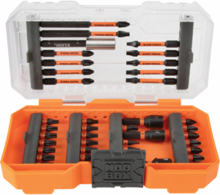 ProFlex Impact Driver Bit Set, 40-Piece with S2 Tool Steel, 3-Inch Bit Holder