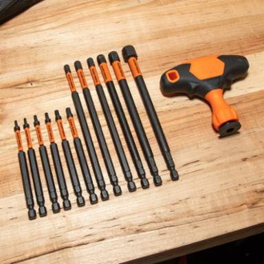 ProFlex Impact-Rated Interchangeable Ratcheting T-Handle Set, 23-Piece