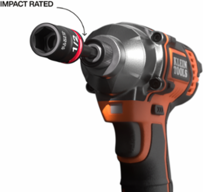 Grab-And-Go Impact Socket Set, SAE, 7-Piece