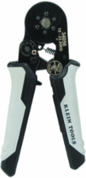 Ratcheting Ferrule Hex Crimper, 10 to 22 AWG Wire