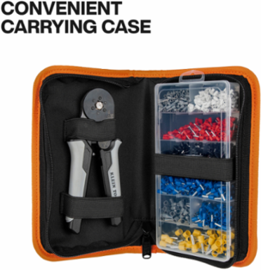 Ratcheting Ferrule Hex Crimper Set