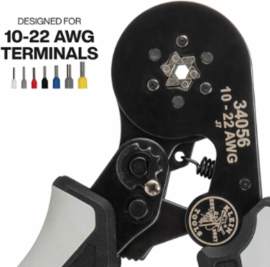 Ratcheting Ferrule Hex Crimper Set