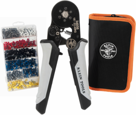 Ratcheting Ferrule Hex Crimper Set