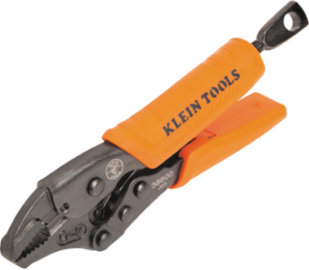 Curved Jaw Locking Pliers, 5-Inch