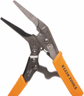 Long Nose Locking Pliers Set, 6- and 9-Inch, 2-Piece
