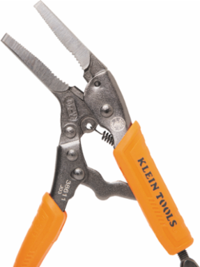 Locking Pliers Set, Curved Jaw 10-Inch, Long Nose 6-Inch, 2-Piece