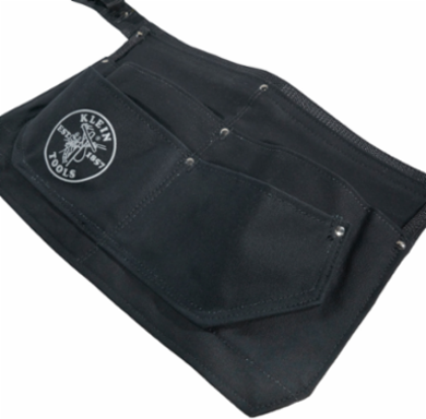 Electricians Tool Apron M/L, Heavy Duty Canvas, 6 Pockets, 52 Inch Length