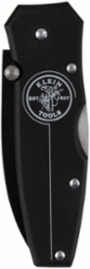 Black Lightweight Lockback Knife 2-1/4 Inch Drop Point Blade, AUS 8 Stainless Steel