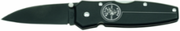 Black Lightweight Lockback Knife 2-1/4 Inch Drop Point Blade, AUS 8 Stainless Steel