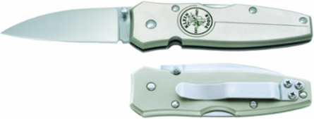 Lockback Knife 2-1/2 Inch Drop Point Blade, AUS 8 Stainless Steel, Lockback Design