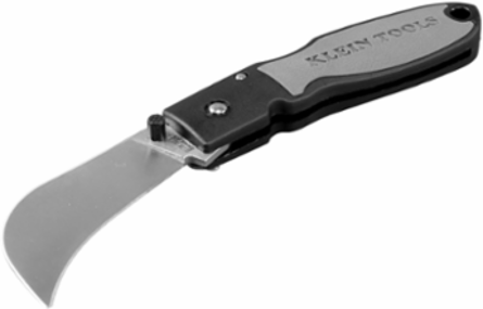 Hawkbill Lockback Knife, 6.75 Inch Length, AUS 8 Stainless Steel Blade, Nylon Handle