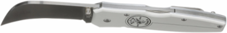 Lightweight Lockback Knife 2-5/8 Inch Hawkbill Blade, Anodized Aluminum Handle, 1.3 Ounce