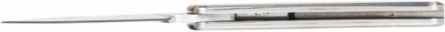 Compact Stainless Steel Pocket Knife 1-5/8 Inch Blade, Rosewood Handle