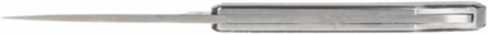 Stainless Steel Pocket Knife 2-1/4 Inch Drop Point Blade, Lockback, Lightweight