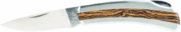 Stainless Steel Pocket Knife 2-1/4 Inch Drop Point Blade, Lockback, Lightweight