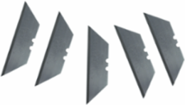 Utility Knife Blades 2-7/16 Inch, Reversible, Heavy-Duty, 5 Pack