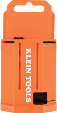 Utility Blade Dispenser with 50 Steel Blades, 2.4 Inch Length
