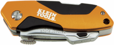 Auto-Loading Folding Utility Knife, 7.125 Inch Length, 440A Stainless Steel Blades