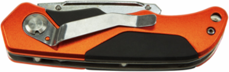 Folding Utility Knife 6.25 Inch Length, Aluminum Handle, Triple Ground Blades