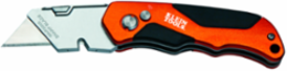 Folding Utility Knife 6.25 Inch Length, Aluminum Handle, Triple Ground Blades