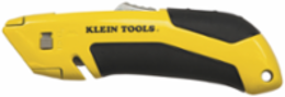 Self-Retracting Utility Knife 5.75 Inch, Yellow Handle, 0.44 lbs Weight