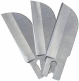 2-Inch Coping Replacement Blades, 440A Stainless Steel, 3-Pack