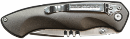 Electrician's Pocket Knife, 7.969 Inch Overall Length, 3.375 Inch Blade, Stainless Steel