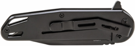 Bearing-Assisted Open Pocket Knife, 3.4 Inch Tanto Blade, Stainless Steel