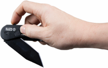 Bearing-Assisted Open Pocket Knife, 3.4 Inch Tanto Blade, Stainless Steel