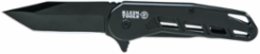 Bearing-Assisted Open Pocket Knife, 3.4 Inch Tanto Blade, Stainless Steel