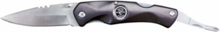 Electrician's Multi-Tool Knife with No. 2 Phillips, 3.375 Inch Blade Length, Aluminum Handle
