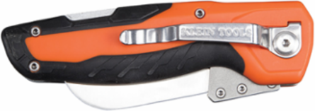 Cable Skinning Utility Knife 4.75 Inch Handle, 2.5 Inch Hawkbill Blade