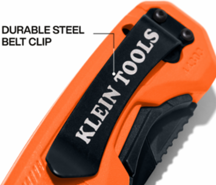 Folding Utility Knife 4.5 Inch with Blade Storage, Aluminum, 6 Blades