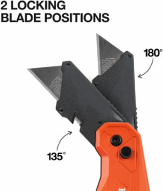 FLICKBLADE™ 2-in-1 Utility Knife/Scraper with Blade Storage