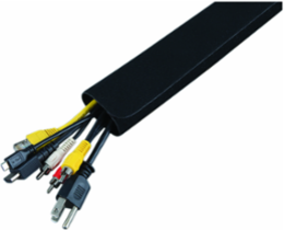 Cable Management Sleeves 1.25 Inch Diameter, 3 Foot Long, 2-Pack