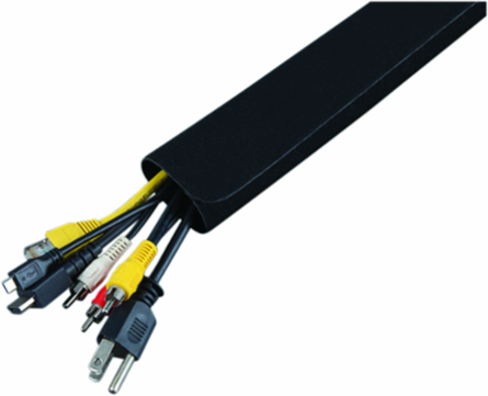 Cable Management Sleeves, 1.75 Inch Diameter x 3 Foot Long, 2-Pack