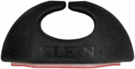 Self-Adhesive Cable Mounting Clips, 1 Slot, Black, 10-Pack