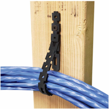 Stretch Cable Tie Roll, 75 Foot, Nylon, 40 lb Tensile Strength