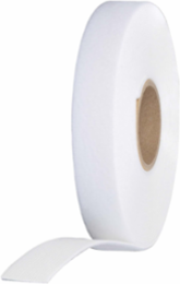 Hook and Loop Cable Management Tape, 3/4 Inch x 25 Feet, Nylon, White