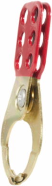 Lockout with Interlocking Tabs 1 Inch Diameter, Tempered Steel, 3.75 Inch Length