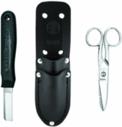 Cable Splicer's Kit, 11 Inch x 7-1/2 Inch, Includes Knife & Scissors with Stripping Notches